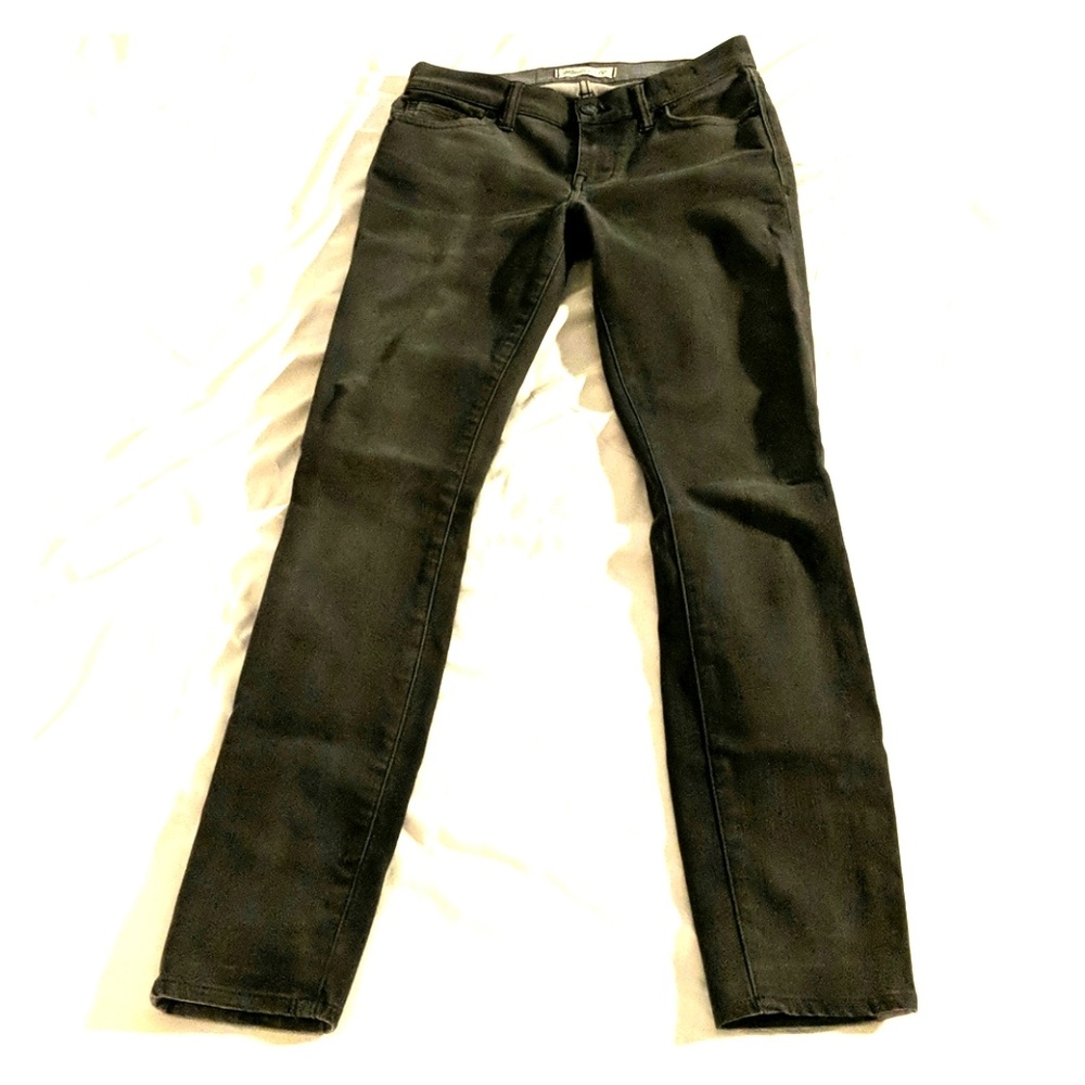 Madewell skinny skinny grey jeans